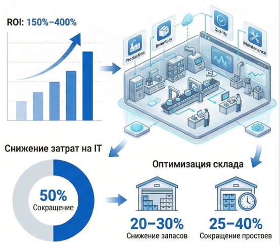 График эффективности производства